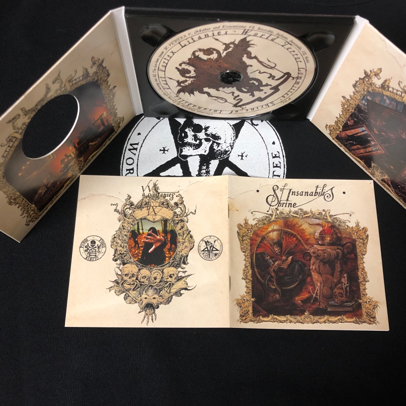 Shrine of Insanabilis - Vast Vortex Litanies - Digipak CD