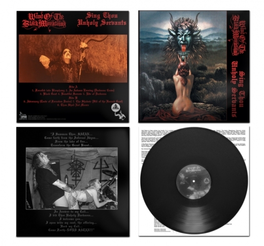 Wind Of The Black Mountains - Sing Thou Unholy Servants - LP