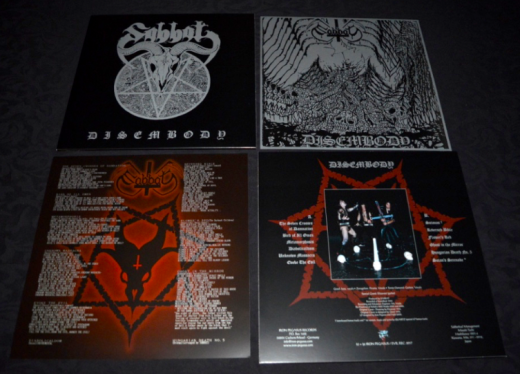 Sabbat - Disembody - LP