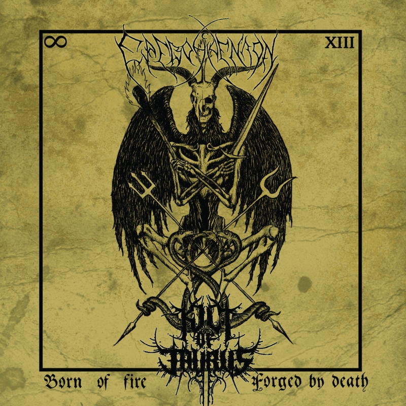 Kult of Taurus / Erevos Aenaon - Born of Fire, ... - Split-CD