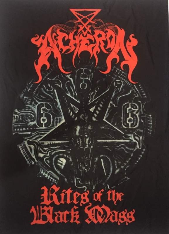 Acheron - Rites of the Black Mass - Flagge