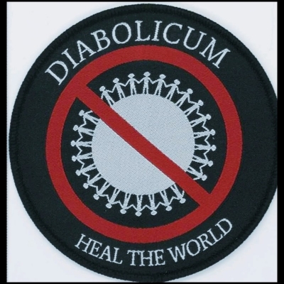 DiabolicuM - Heal the World - Aufnäher