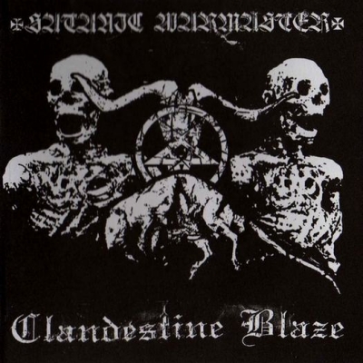 Satanic Warmaster / Clandestine Blaze - LP